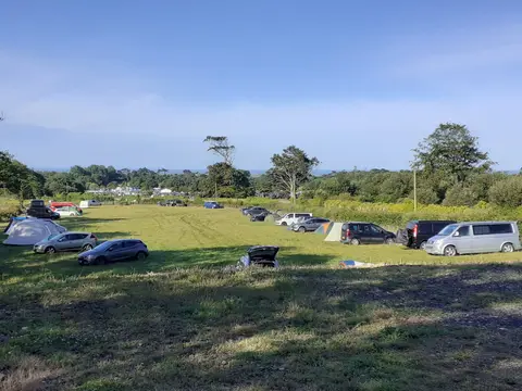 Red rock camping