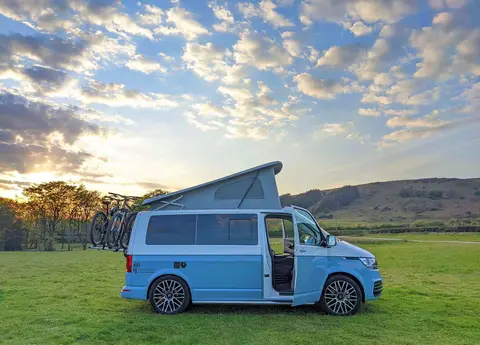 Red rock camping