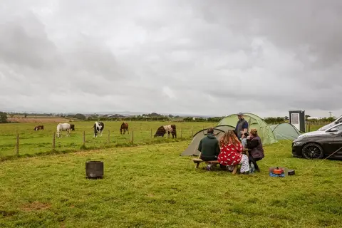Camping at cardewlees