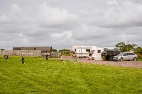 Camping at cardewlees
