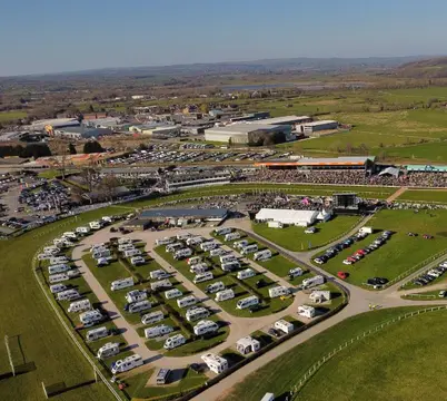Uttoxeter Racecourse Caravan and Motorhome site