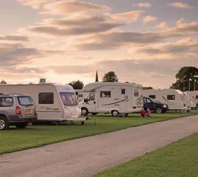Uttoxeter Racecourse Caravan and Motorhome site