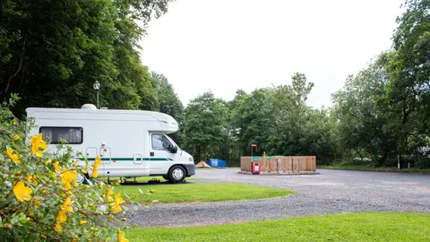 Jedburgh Camping & Caravan Club site