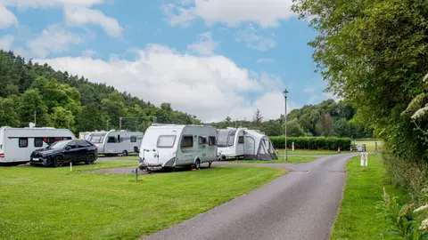 Jedburgh Camping & Caravan Club site