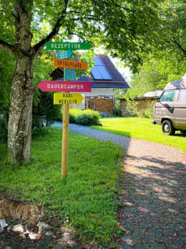 Camping beim Fischer