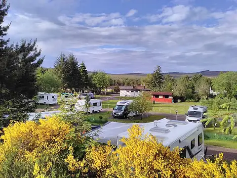 Touring and camping pitches