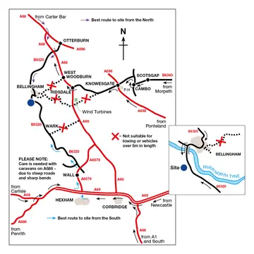 Bellingham Camping & Caravaning Club Site