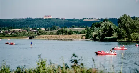 Wohnmobilstellplatz Bucher Stausee