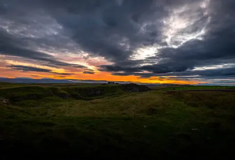 Hadrian's Wall Campsite