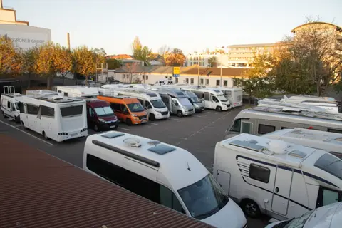 RV park Leipzig center and zoo