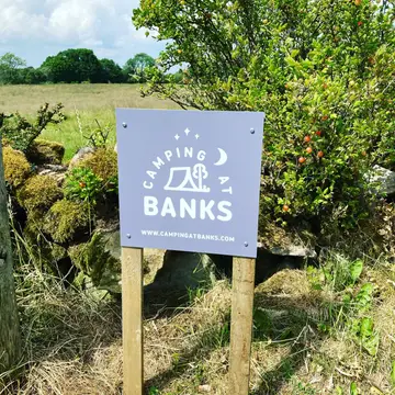Camping at Banks