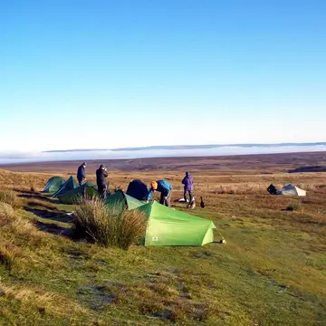 Tan Hill Inn Camping