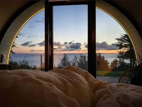 Glenarm Castle Ocean View Pods