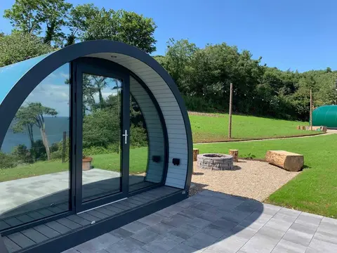 Glenarm Castle Ocean View Pods