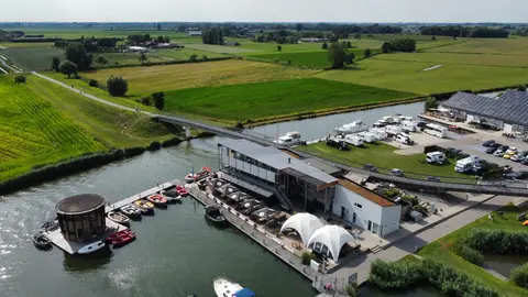 Jachthaven Marnemoende Camperplaatsen