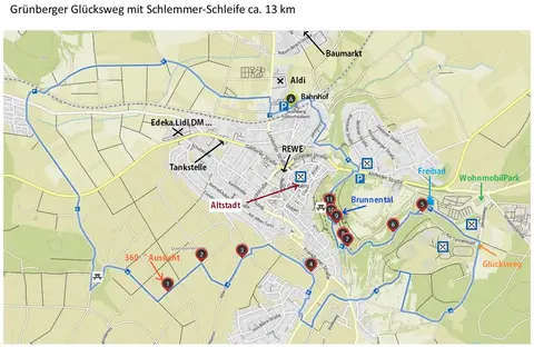 Wohnmobilpark Grünberg am Jakobsweg