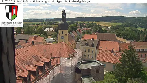 Wohnmobilstellplatz Wiesenfestplatz Hohenberg a. d. Eger