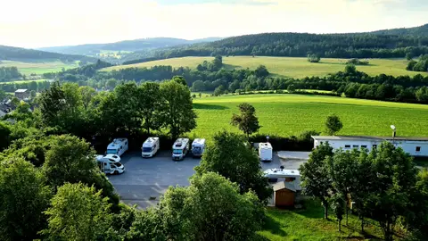 Wohnmobilstellplatz Wiesenfestplatz Hohenberg a. d. Eger