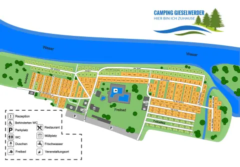 Campingplatz Gieselwerder
