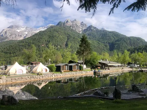 Camping Steinplatte