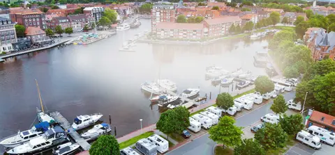 Wohnmobilstellplatz Alter Emder Binnenhafen