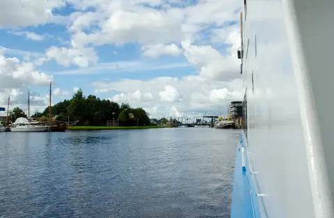 Wohnmobilstellplatz Alter Emder Binnenhafen
