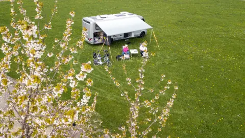 Campingplatz Panoramablick