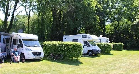 Fietsers en Camper Camping Heiderust