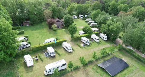 Fietsers en Camper Camping Heiderust