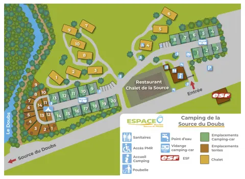 Camping Municipal de la Source du Doubs