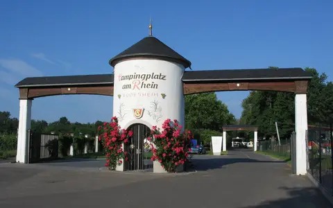 Campingplatz am Rhein