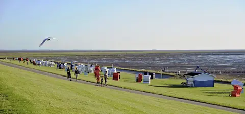 Wohnmobilstellplatz an der Nordseestraße
