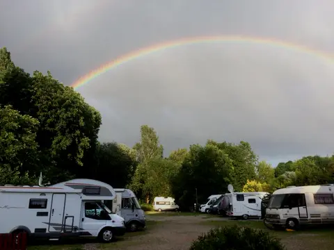 Wohnmobilstellplatz Kalkbergblick