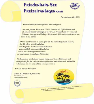 Campingplatz Friedenhain See