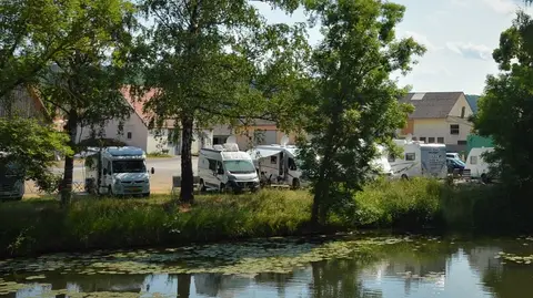 Wohnmobilstellplatz Festplatz an der Tauber