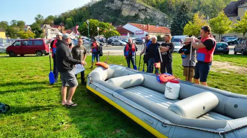 Camping an der Rudelsburg