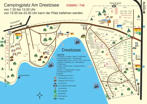 Camping am Dreetzsee