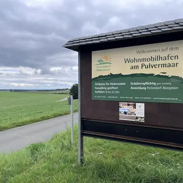 Wohnmobilhafen Pulvermaar