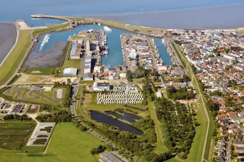 Wohnmobilstellplatz Büsum Hafen