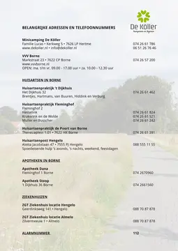 Minicamping De Köller