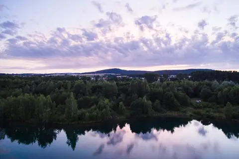 Wohnmobilstellplatz am Borkener See