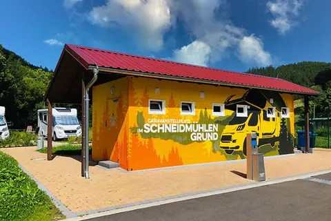 Reisemobilstellplatz im Schneidmühlengrund