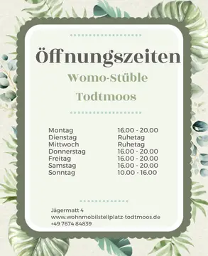 Wohnmobilstellplatz Todtmoos