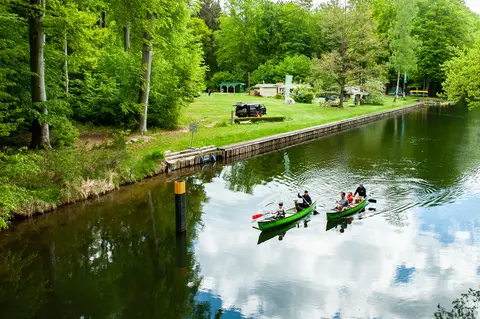 Naturcampingplatz & Hafen Bermudadreieck / Wasserwanderrastplatz Kuppentin