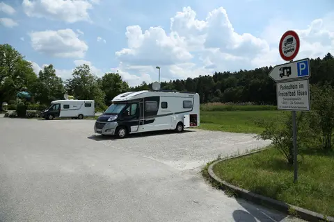 Wohnmobilparkplatz am Atlantis