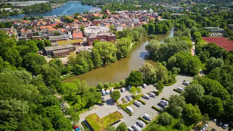 Wohnmobilhafen am Rendsburger Stadtsee