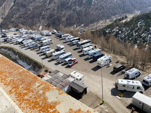 Stellplatz Saas-Fee