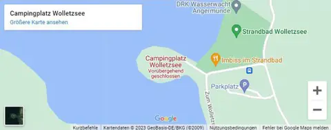 Camping am Wolletzsee