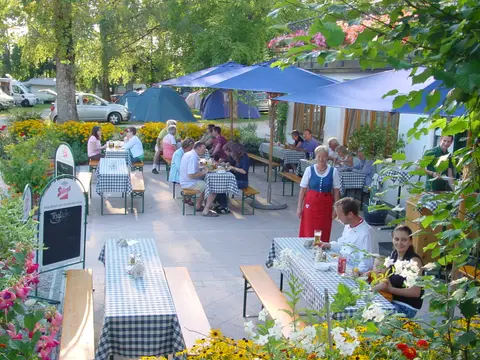 Panorama Camping Stadtblick
