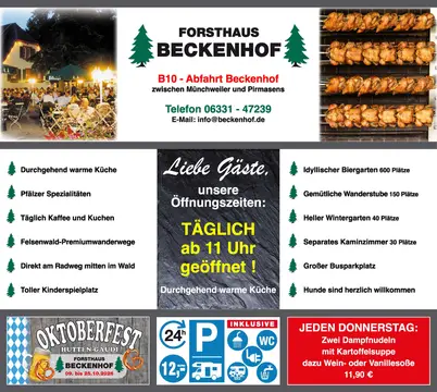 Womo Stellplatz Beckenhof